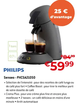 Offre: Senseo - PHCSA21050