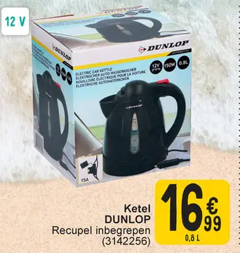Aanbieding: Ketel DUNLOP Recupel inbegrepen