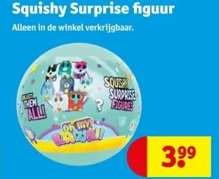 Promotie: Squishy Surprise figuur