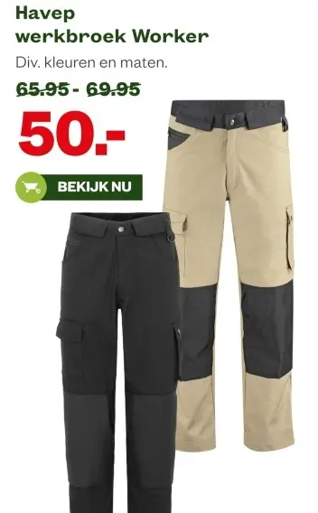 Aanbieding: werkbroek Worker