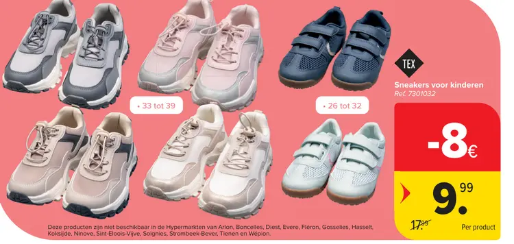 Promotie: Sneakers voor kinderen