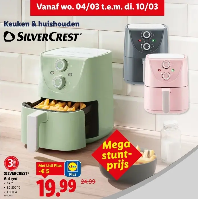 Promotie: Airfryer