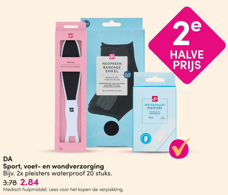Aanbieding: Sport, voet- en wondverzorging