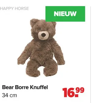 Aanbieding: Bear Borre Knuffel