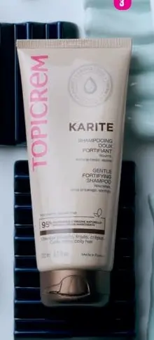 Offre: Topicrem Karité Shampooing Doux Fortifiant 200ml