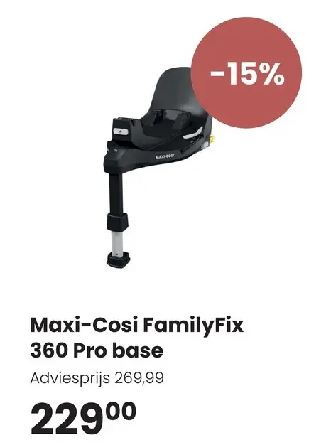 Aanbieding: Maxi-Cosi FamilyFix 360 Pro base