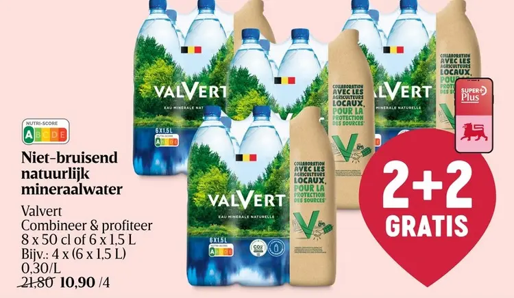Promotie: Niet-bruisend natuurlijk mineraalwater