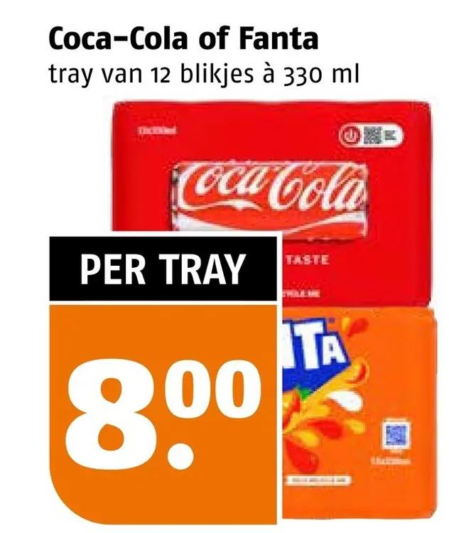 Aanbieding: Coca-Cola of Fanta