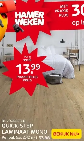 Aanbieding: Laminaat mono