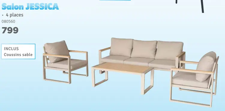 Offre: Salon JESSICA