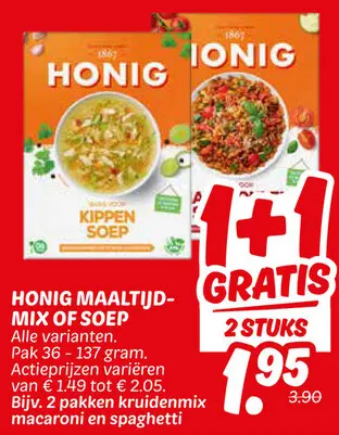 Aanbieding: Maaltijd-mix of soep