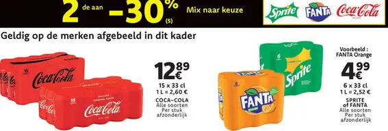 Aanbieding: Frisdrank
