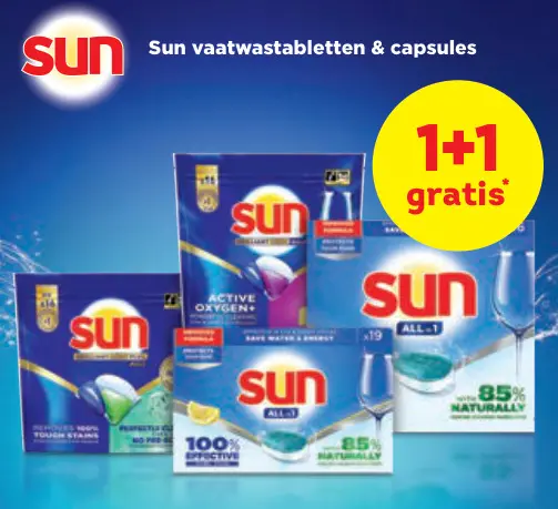 Promotie: Vaatwastabletten & capsules