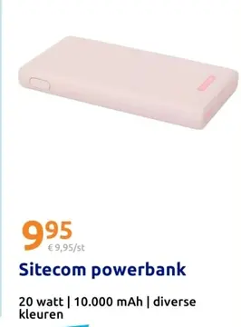 Aanbieding: Sitecom powerbank