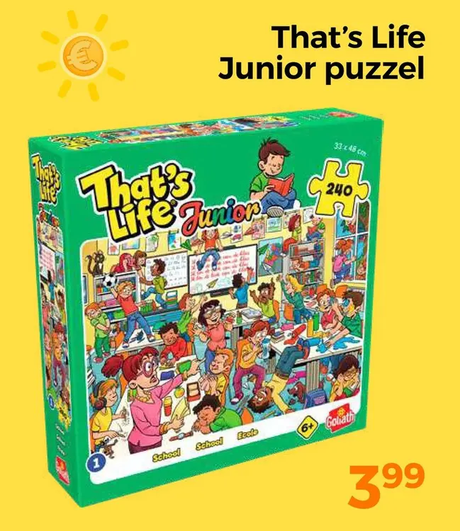 Aanbieding: That's Life Junior puzzel