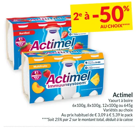 Offre: Actimel