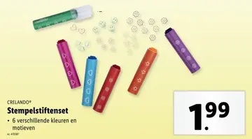 Aanbieding: Stempelstiftenset