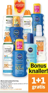 Aanbieding: Nivea Sun protect & hydrate zonnebrand SPF 50