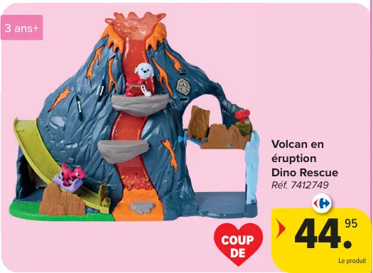 Offre: Volcan en éruption Dino Rescue