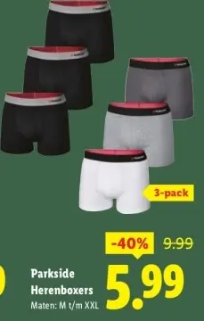 Aanbieding: Herenboxers