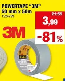 Promotie: 3M Powertape "3M"