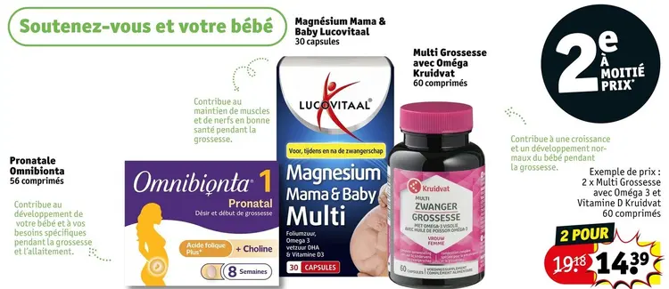 Offre: Soutenez-vous et votre bébé