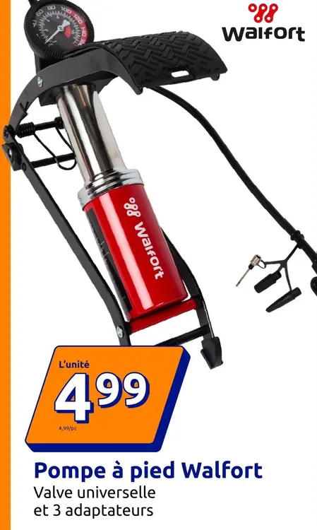 Offre: Pompe à pied