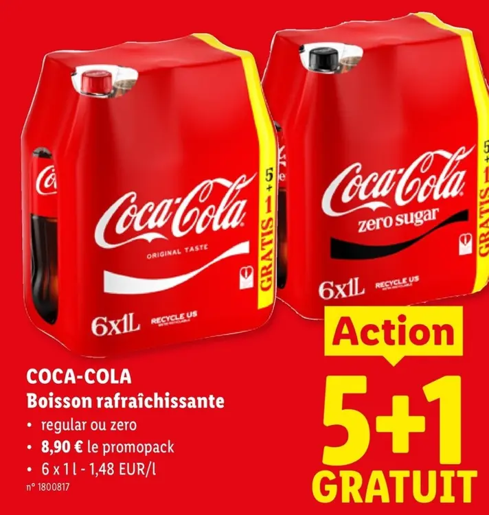 Offre: Boisson rafraîchissante