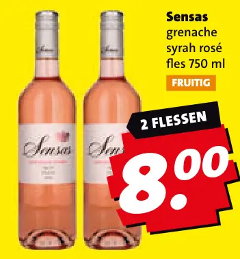 Aanbieding: Sensas grenache syrah rosé