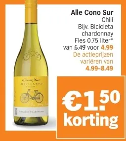 Aanbieding: Bicicleta chardonnay