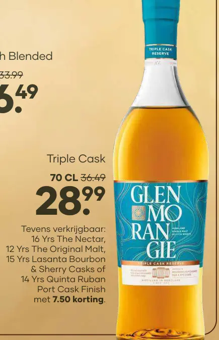 Aanbieding: Triple Cask