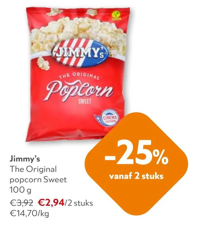 Aanbieding: Popcorn Sweet