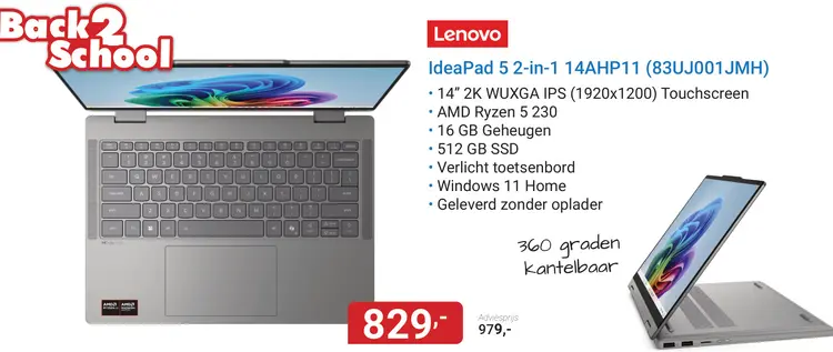 Aanbieding: IdeaPad 5 2-in-1 14AHP11 (83UJ001JMH)
