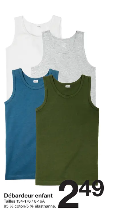 Offre: Débardeur enfant