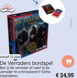 Aanbieding: De Verraders bordspel