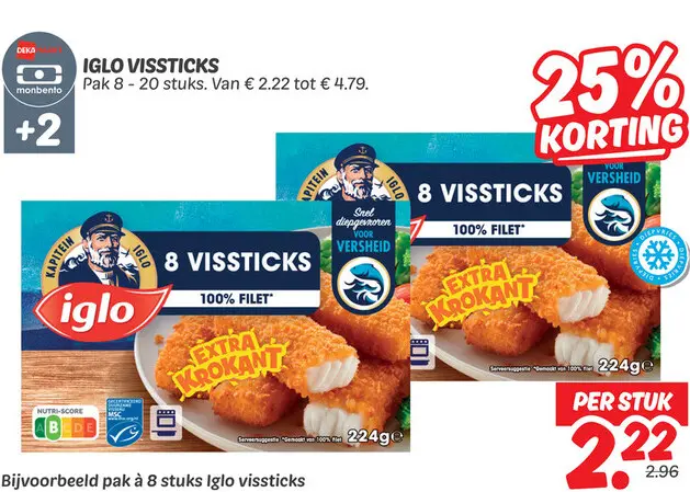 Aanbieding: Vissticks