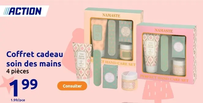 Offre: Coffret cadeau soin des mains