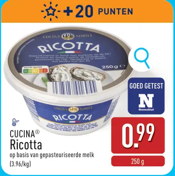 Promotie: Ricotta