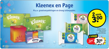 Aanbieding: Page vochtig toiletpapier Sensitive