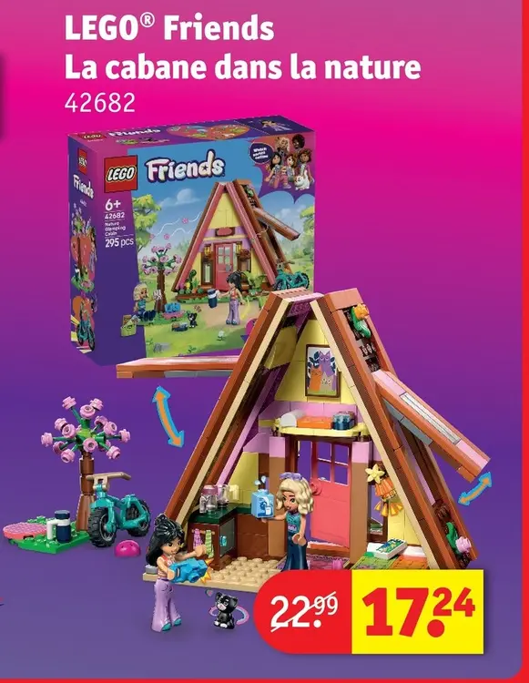 Offre: LEGO Friends La cabana dans a nature