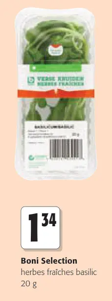 Offre: herbes fraîches basilic