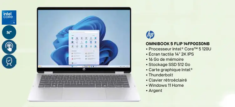 Offre: Omnibook 5 flip 14fpo030nb