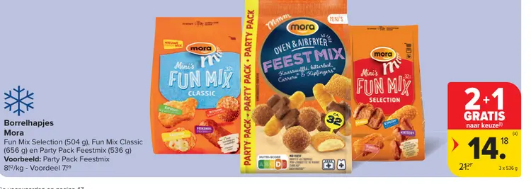 Promotie: Borrelhapjes Fun Mix Selection, Fun Mix Class