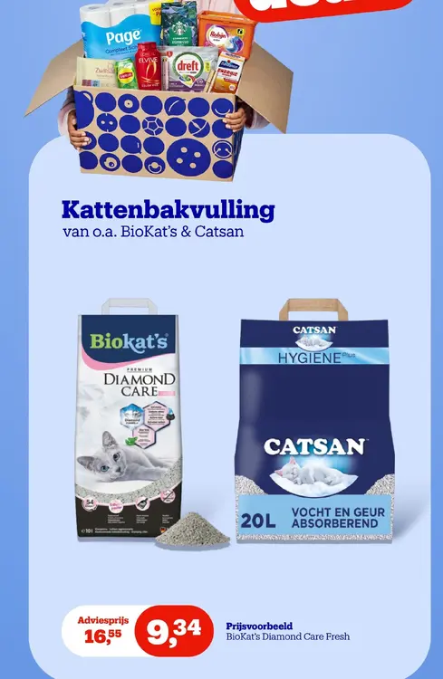 Aanbieding: Kattenbakvulling BioKat's Diamond Care Fresh