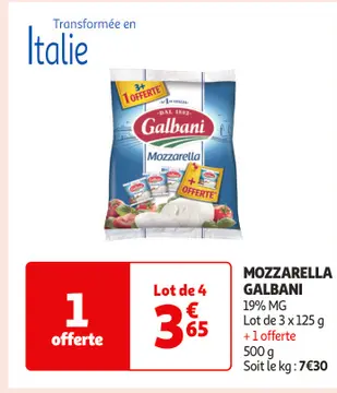 Aanbieding: MOZZARELLA