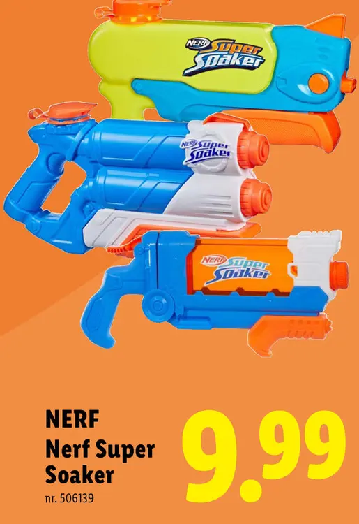 Promotie: Nerf Super Soaker