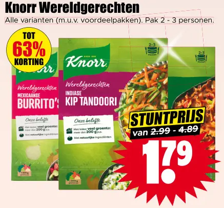 Aanbieding: Knorr Wereldgerechten
