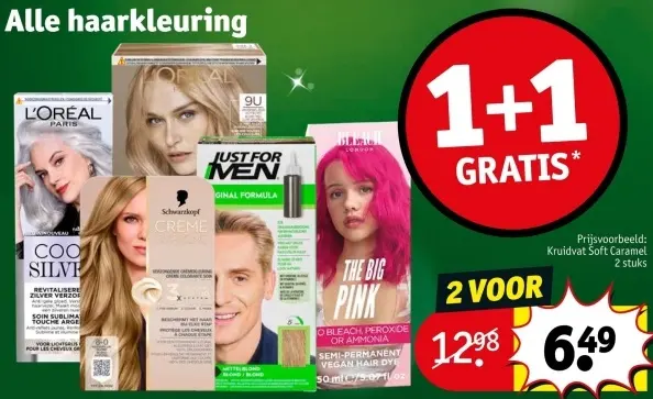 Aanbieding: Alle haarkleuring