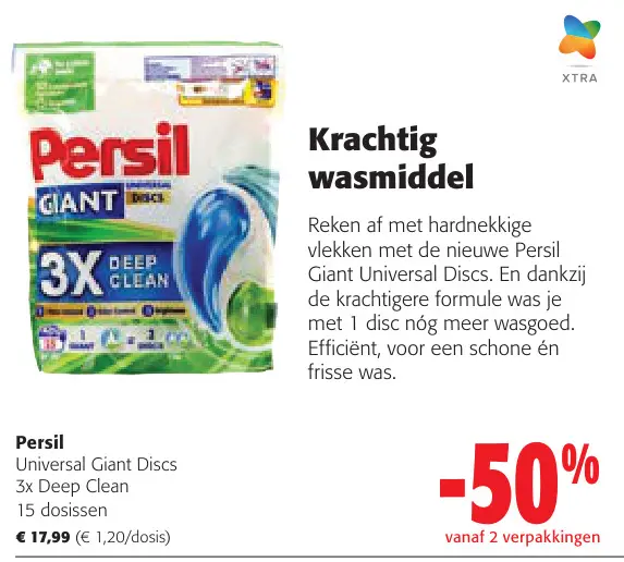 Aanbieding: Persil Universal Giant Discs