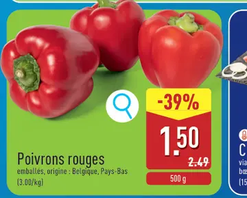 Offre: Poivrons rouges